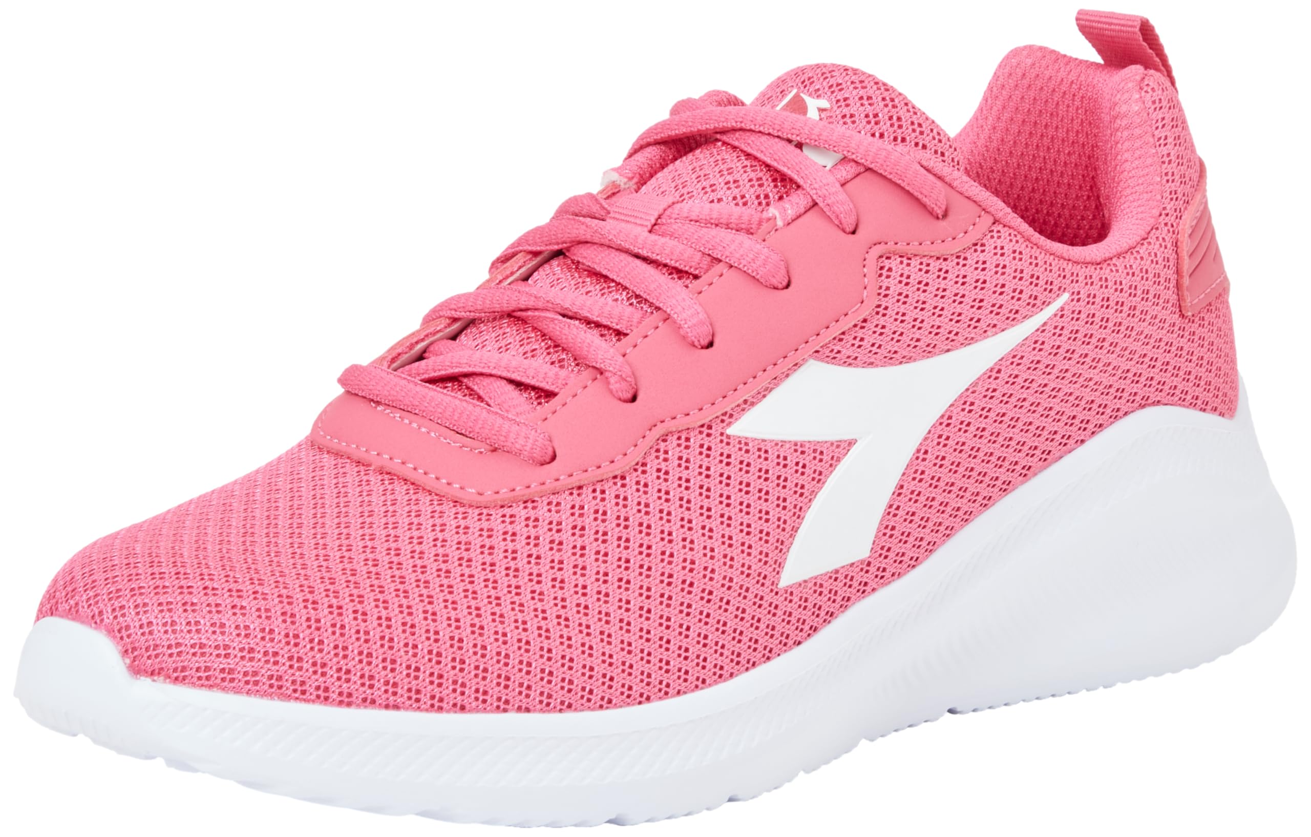 Diadora Women's Robin 5 W Gymnastics Shoes, Raspberry Sorbet White, 4 UK