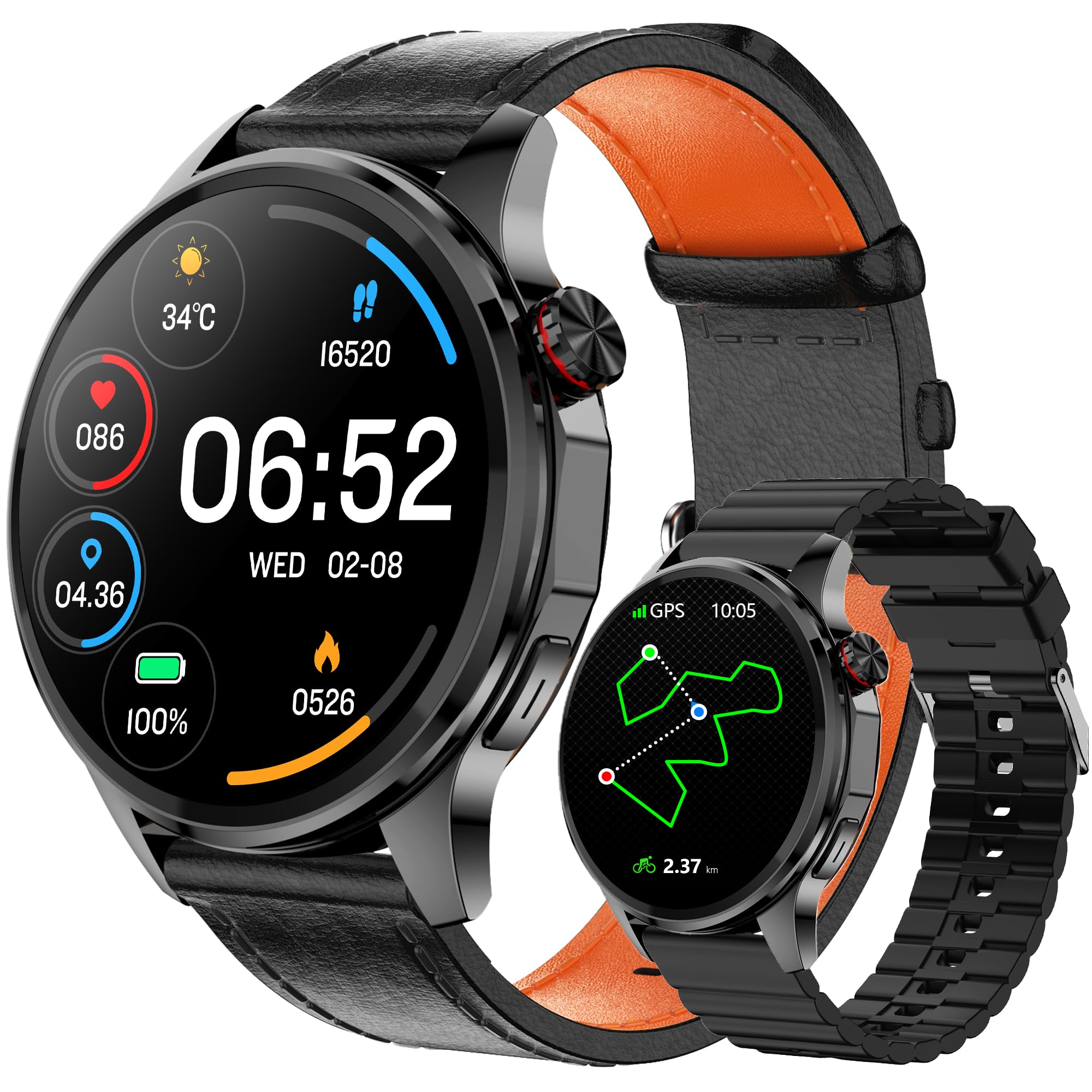 Smart Watch for Men Bvlrksc