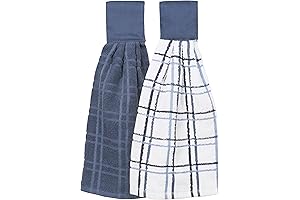 Ritz Premium 100% Cotton Dish Towels with Hanging Loops