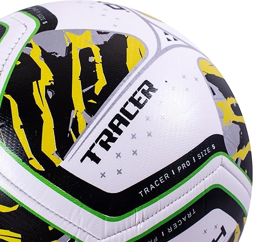 Miniatura 5 de Hy-Pro Tracer Training Football Adecuado para Entrenamiento Rápido Bomba Portátil de Doble Acción