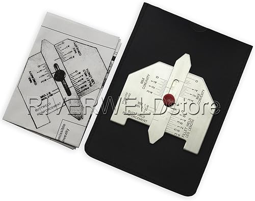 Miniatura 4 de RIVERWELD Calibre automático de la inspección de la pulgada del acero inoxidable del indicador de la soldadura de la soldadura a tope de la