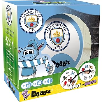 Asmodee Dobble Manchester City Card Game