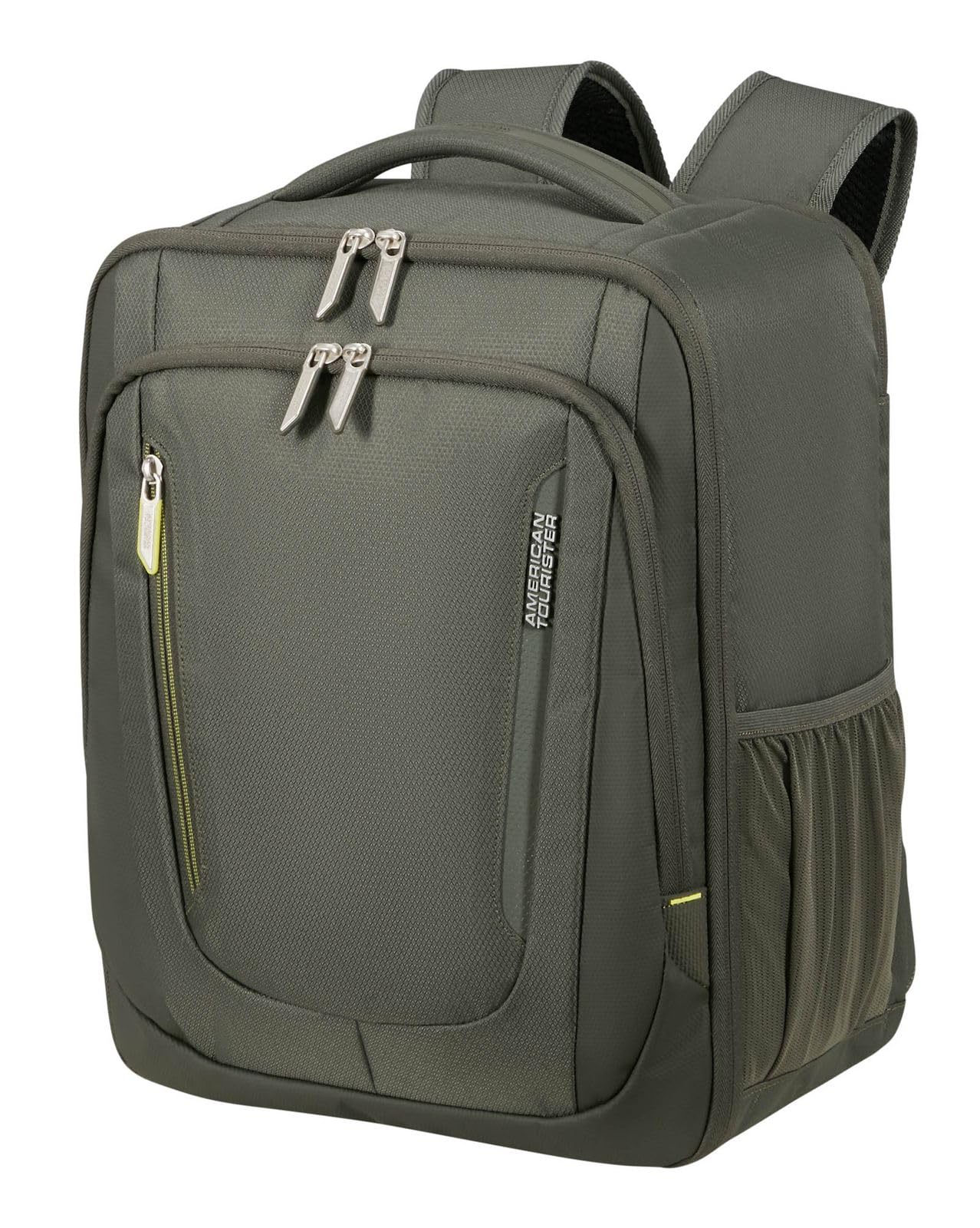 American Tourister zaino borsa da viaggio con scomparto per laptop Wanderlite Cabin Backpack 26,5L Dark Khaki verde bosco