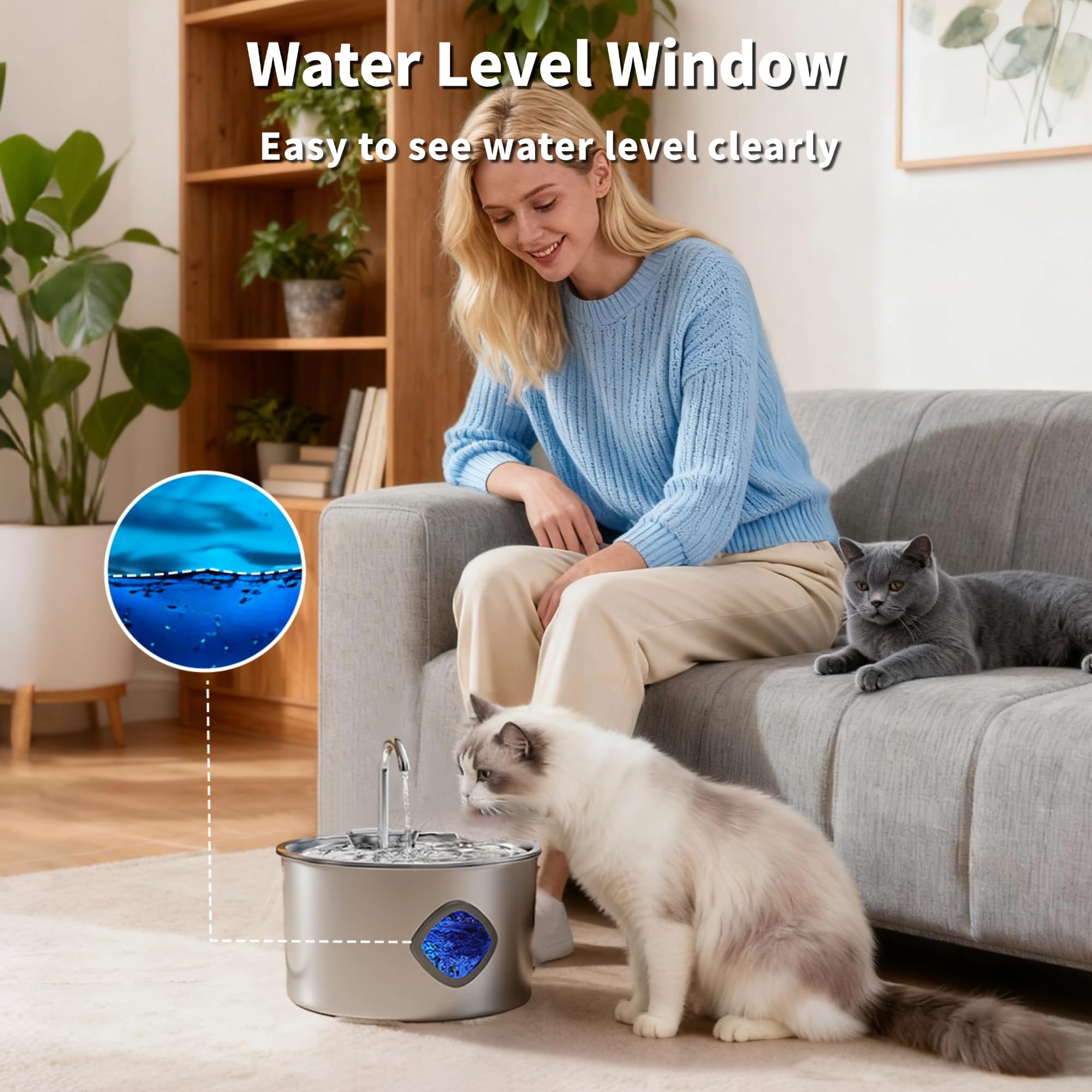 Fontana per animali domestici, 3,2 l