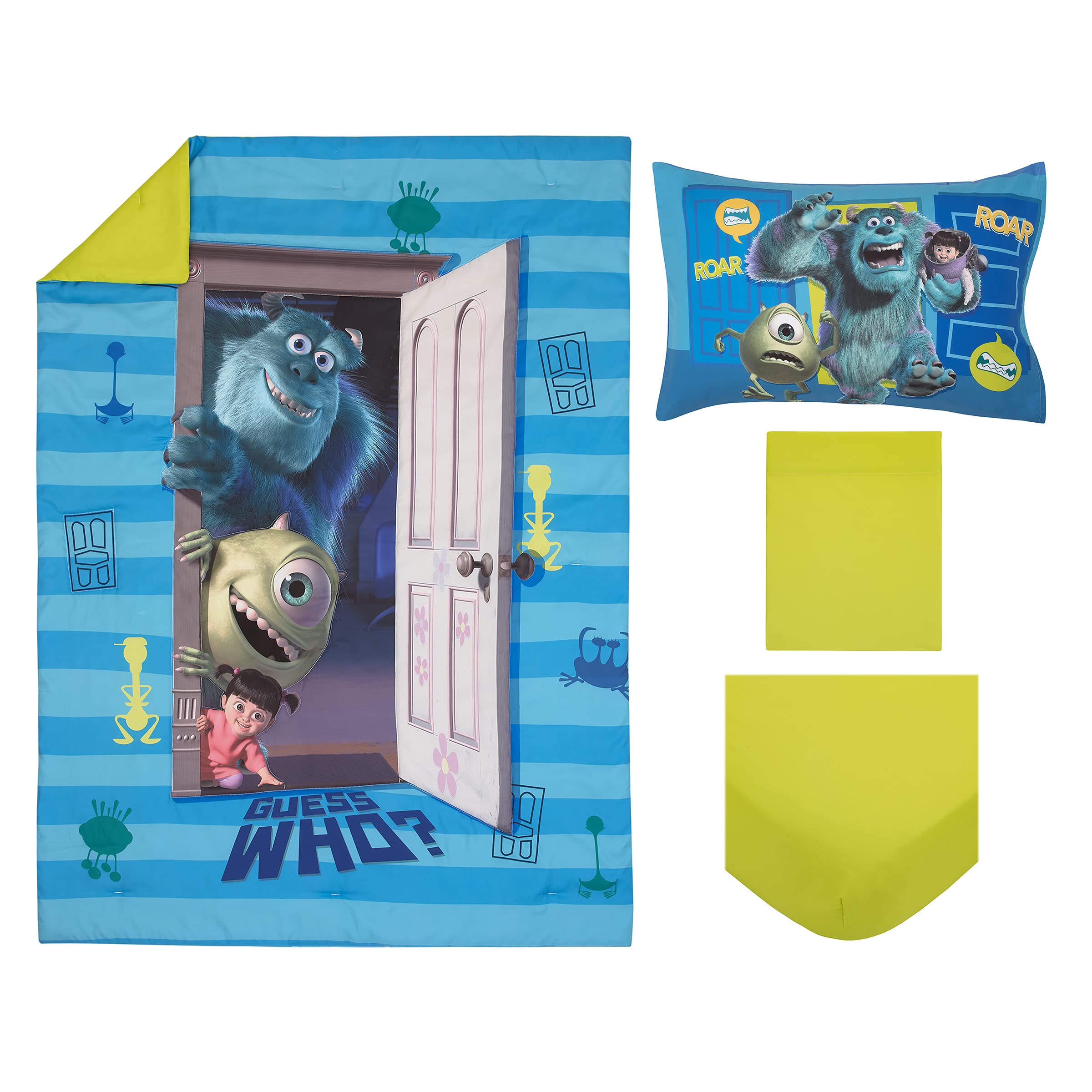 Buy Disney Monsters Inc. Guess Who Blue and Green Sully, Mike, and Boo