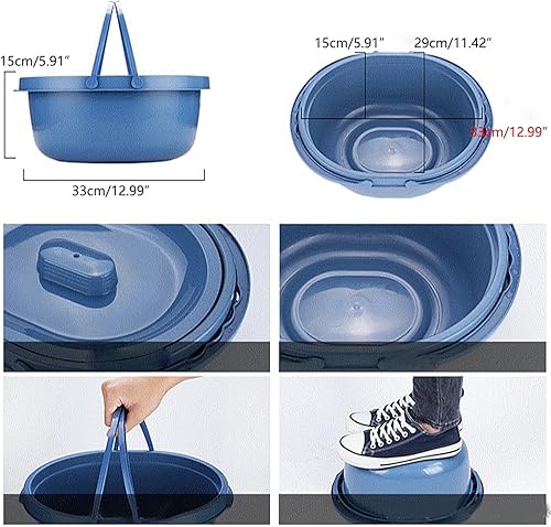 Miniatura 9 de Silla de ruedas plegable 3 en 1 (350 libras), silla de ruedas con ducha, inodoro, sillas de ruedas comode ducha para ancianos y discapacitados