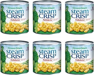 Green Giant, Niblets, Whole Kernel Sweet Corn, 11oz Can (Pack of 6)