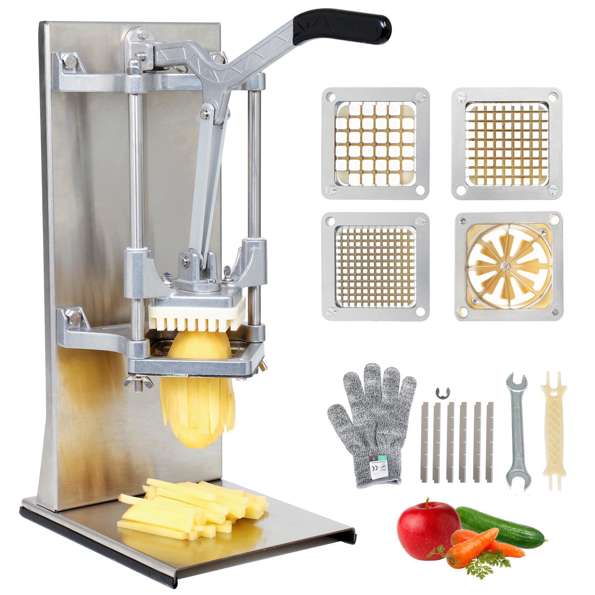BIEAMA Commercial French Fry Cutter
