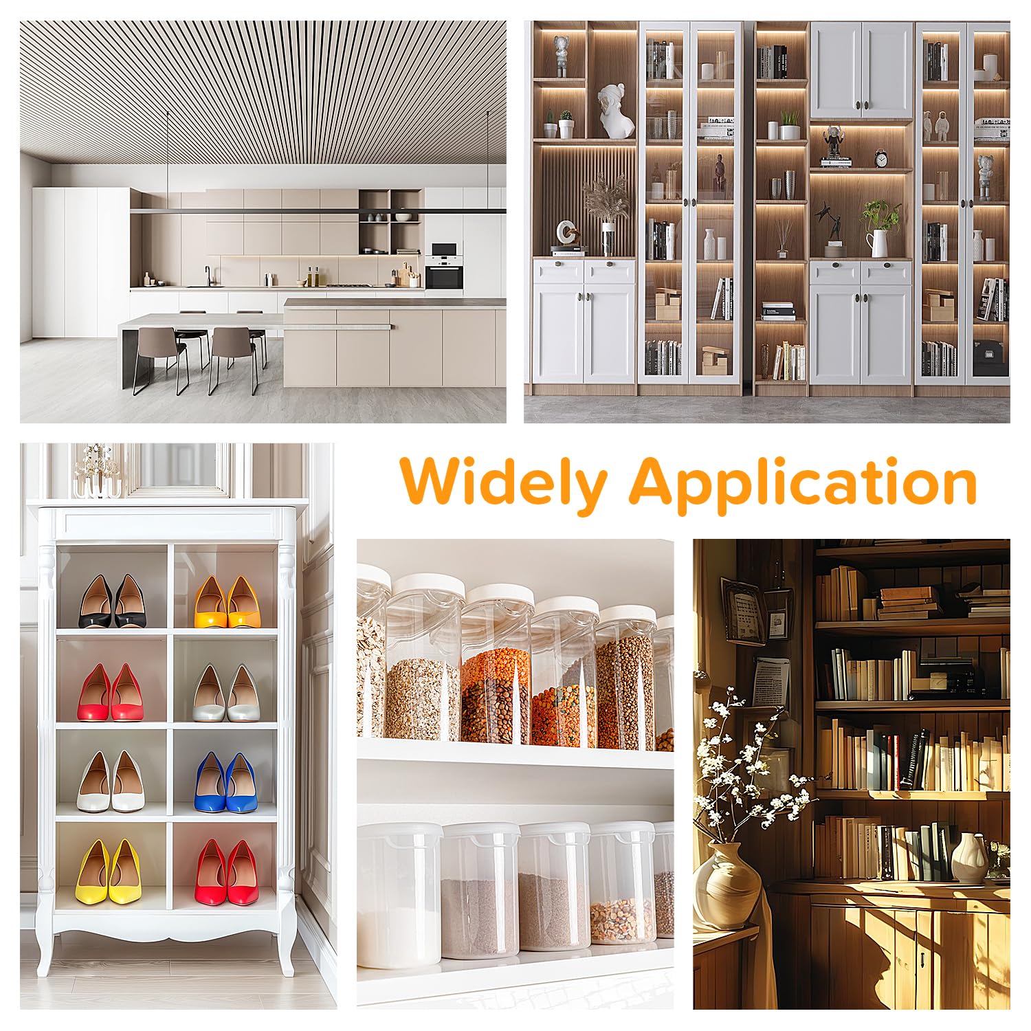 10 Staffe Per Mensole In Vetro - Lega Di Zinco Con Ventosa, Per Cucina E Armadi - Foto 8