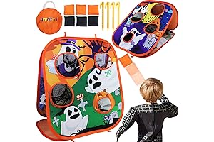 Halloween Party Games for Kids Adults - Halloween Bean Bag Toss Game