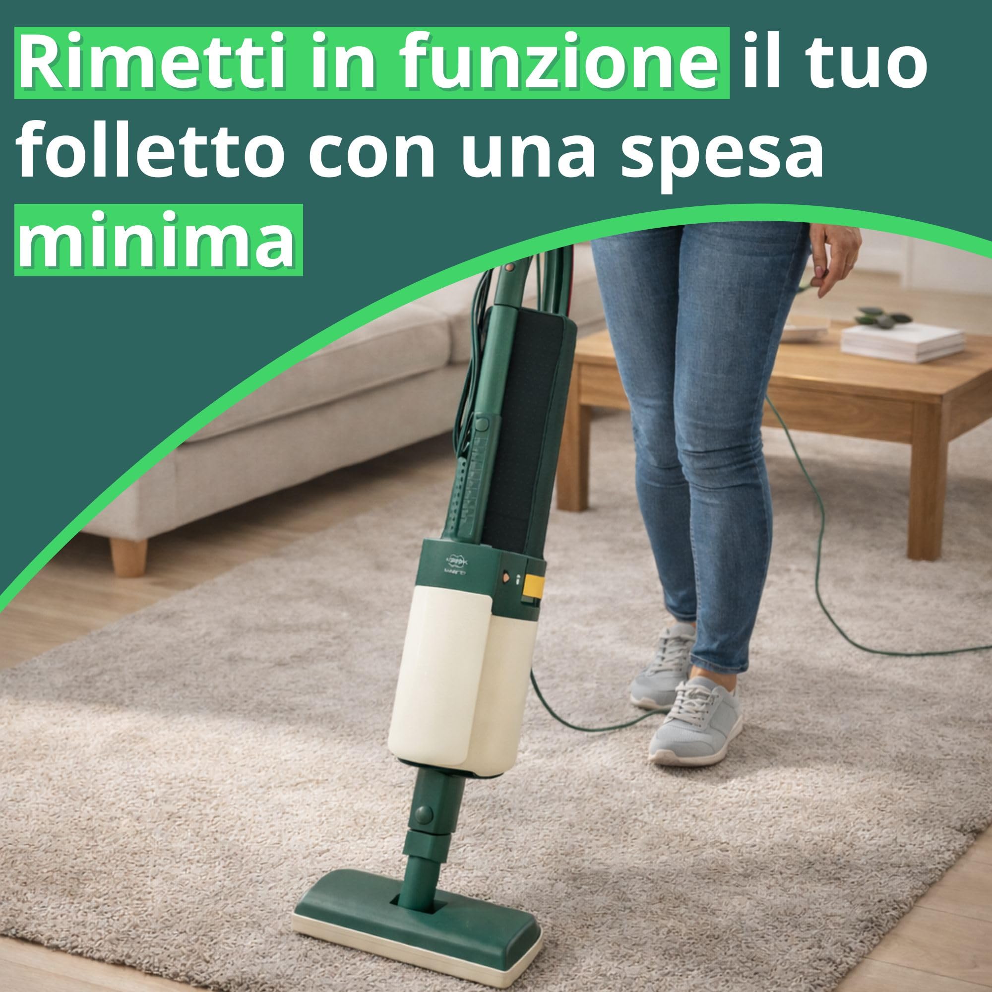 NAMAI - Motore Compatibile con Folletto VK120/121, Potenza 450 Watt