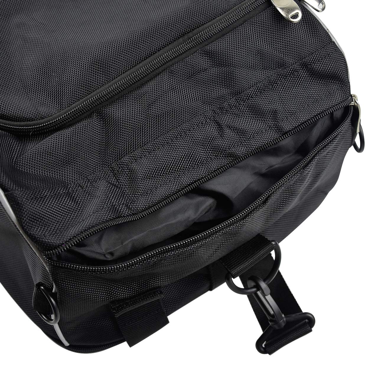 Bolsa portaequipaje de motocicleta plegable bolsa trasera equipaje de viaje adecuado para Harley Touring Street Road Electra Glide Road King 1994-2022