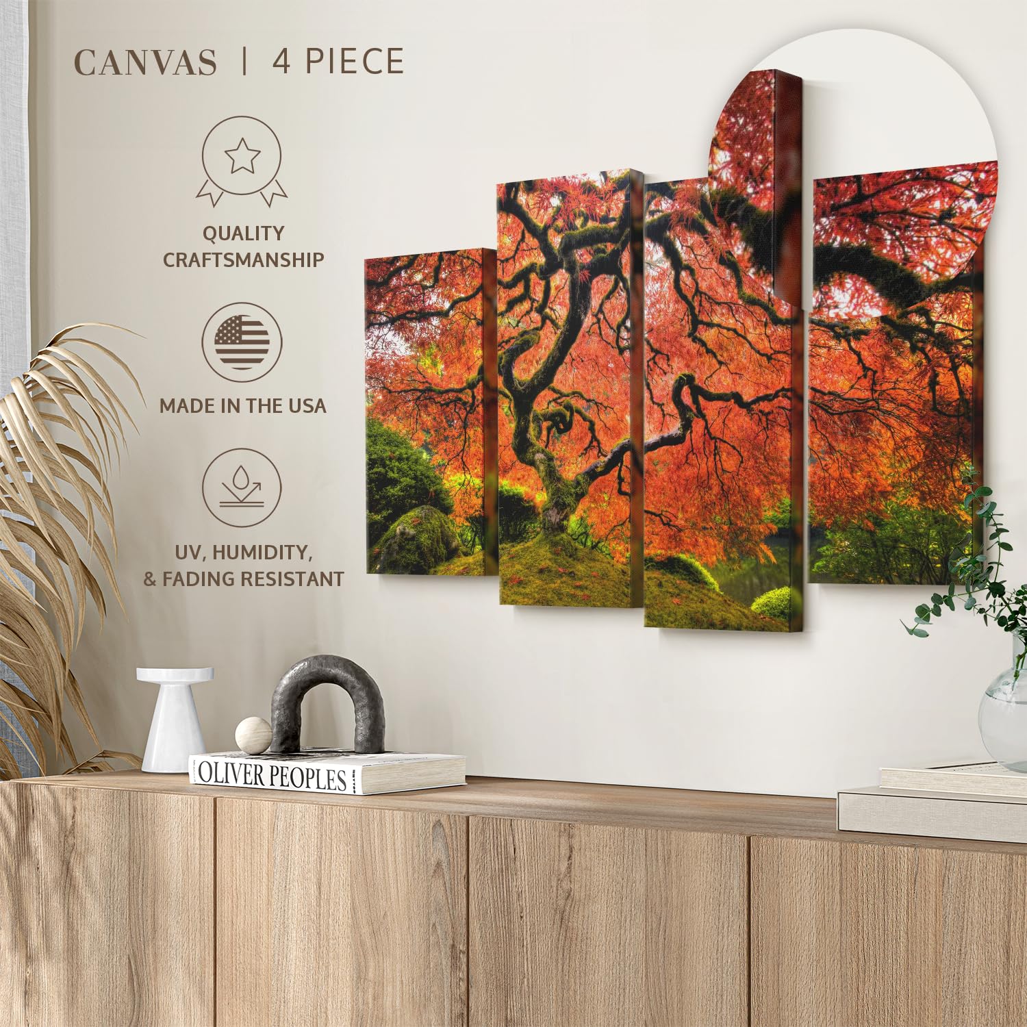 Amazon.com: Elephant Stock Japanese Maple Wall Art - Horizontal