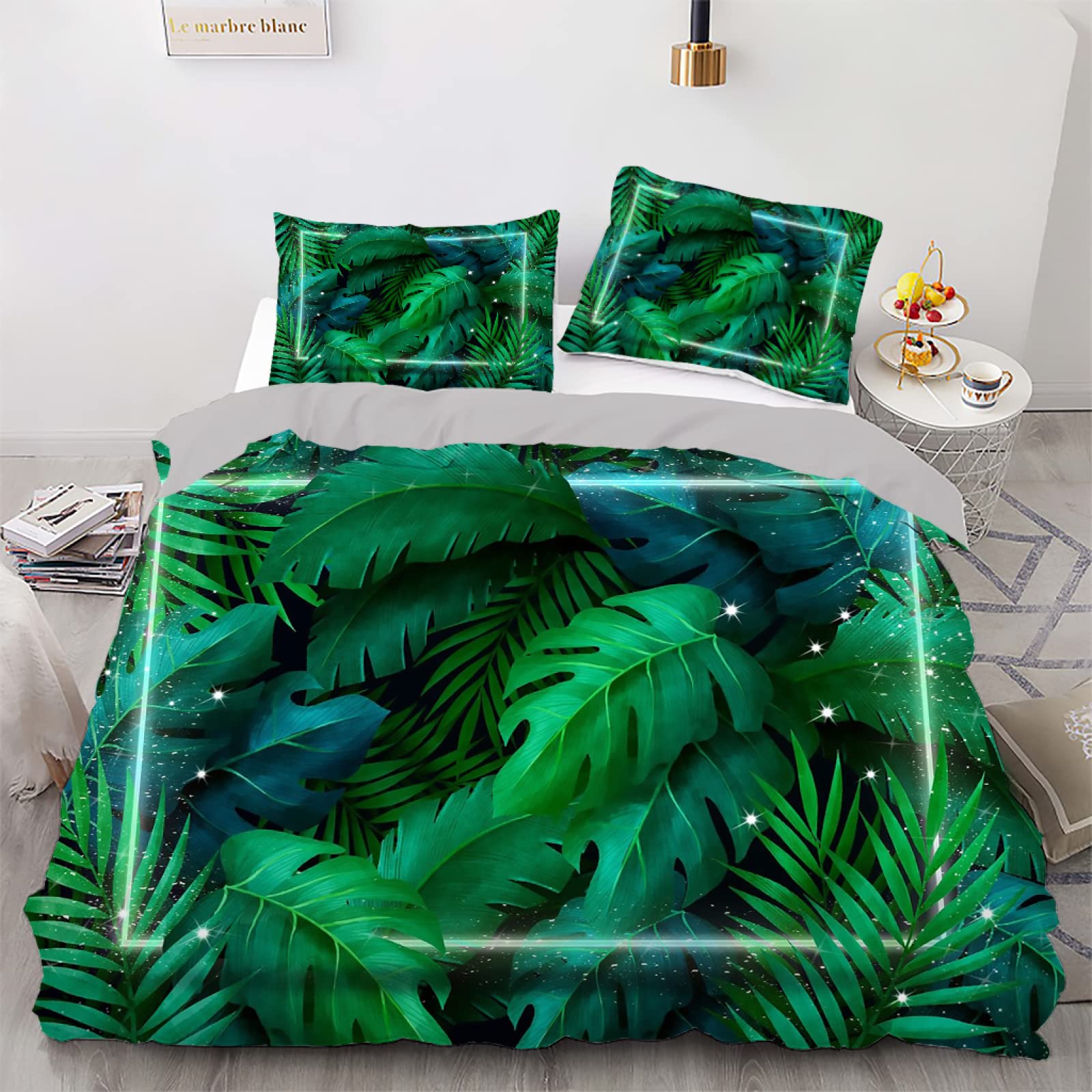 Housse de couette 140x200 enfant anti-plis avec fermeture éclair pratique