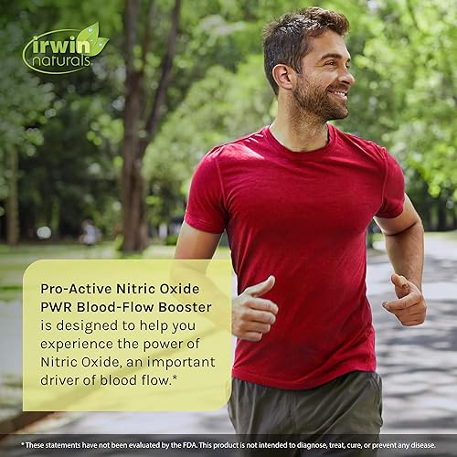 Miniatura 3 de Irwin Naturals Pro-Active Oxide Nitric Oxide PWR - 60 geles suaves líquidos - Refuerzo de flujo sanguíneo con L-citrulina, raíz de remolacha y