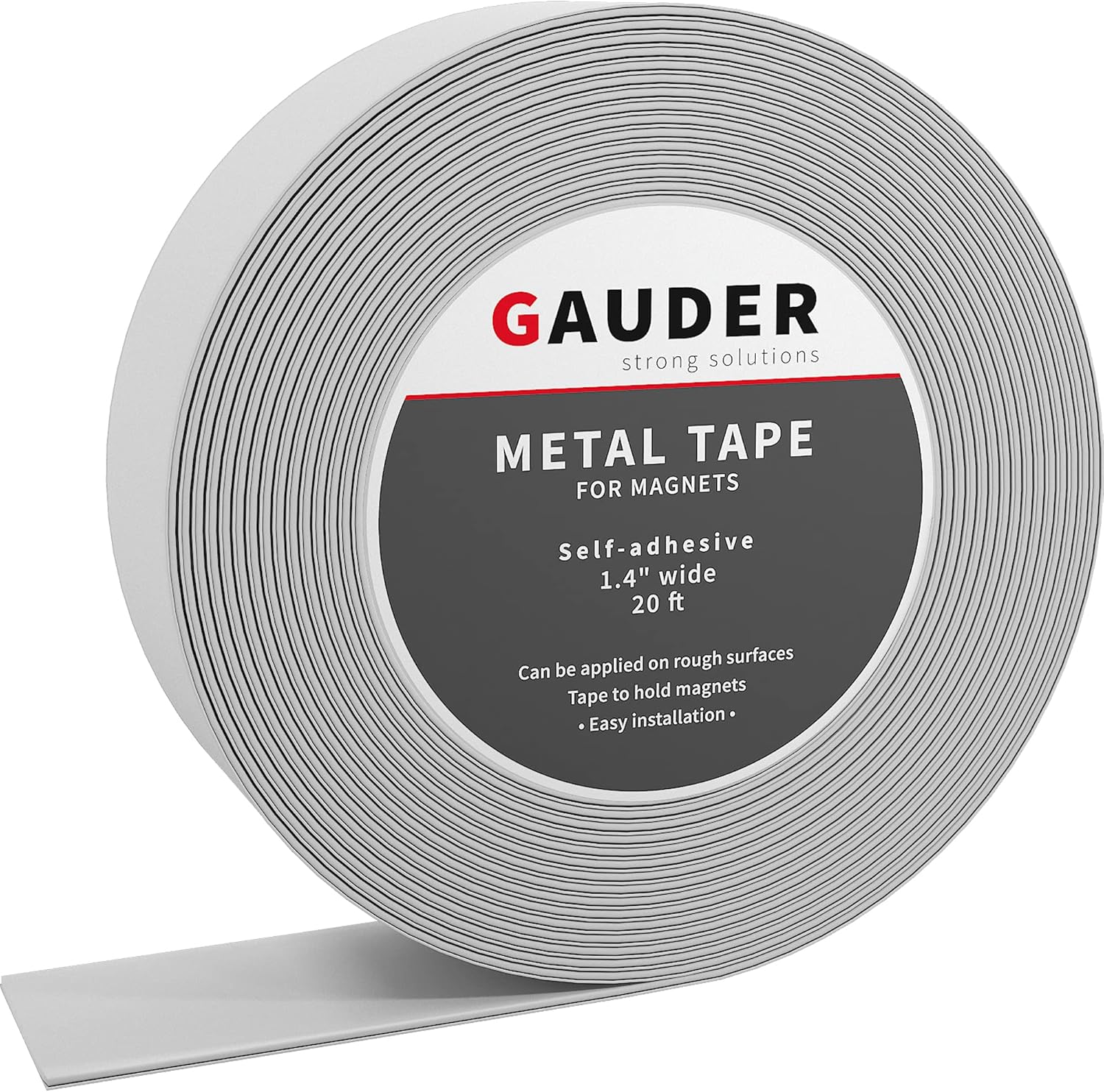 GAUDER SelfAdhesive Metal Tape Thin Metal Strips for Tonies