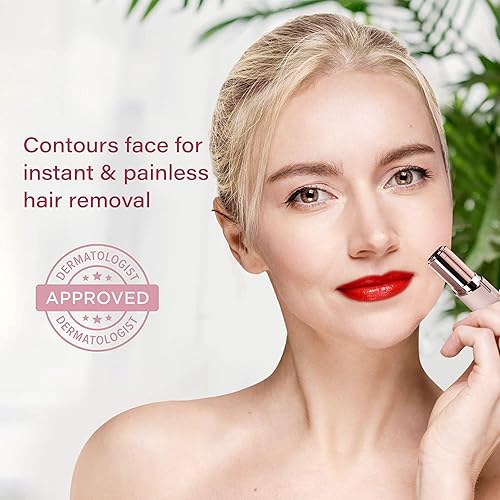 Miniatura 3 de Depilación facial para mujeres, dispositivo de afeitar eléctrica, pequeñas herramientas de eliminación de dermaplaning, depiladora de acabado,