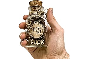 Jar of Fucks (5oz) Gift Jar "Fucks to Give" Great Gag Funny...