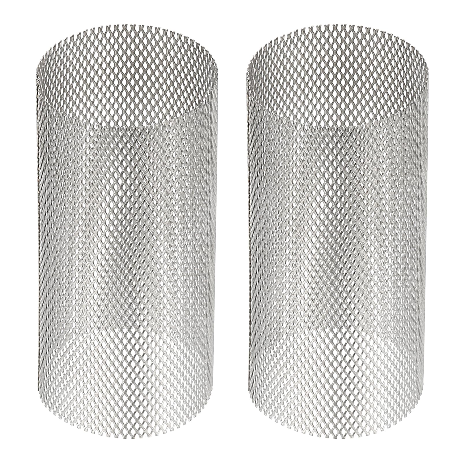 PATIKIL 2Stk 40mm AD Sieb Masche 80mm H Sieb Y Förmiges Sieb Filter Ventil Masche Sieb 304 Edelstahl Sieb Masche für Schmutz Pumpe Wasser Öl Trennung