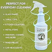 Vista 6 de LUCASOL Limpiador acrílico y plástico, 32 onzas