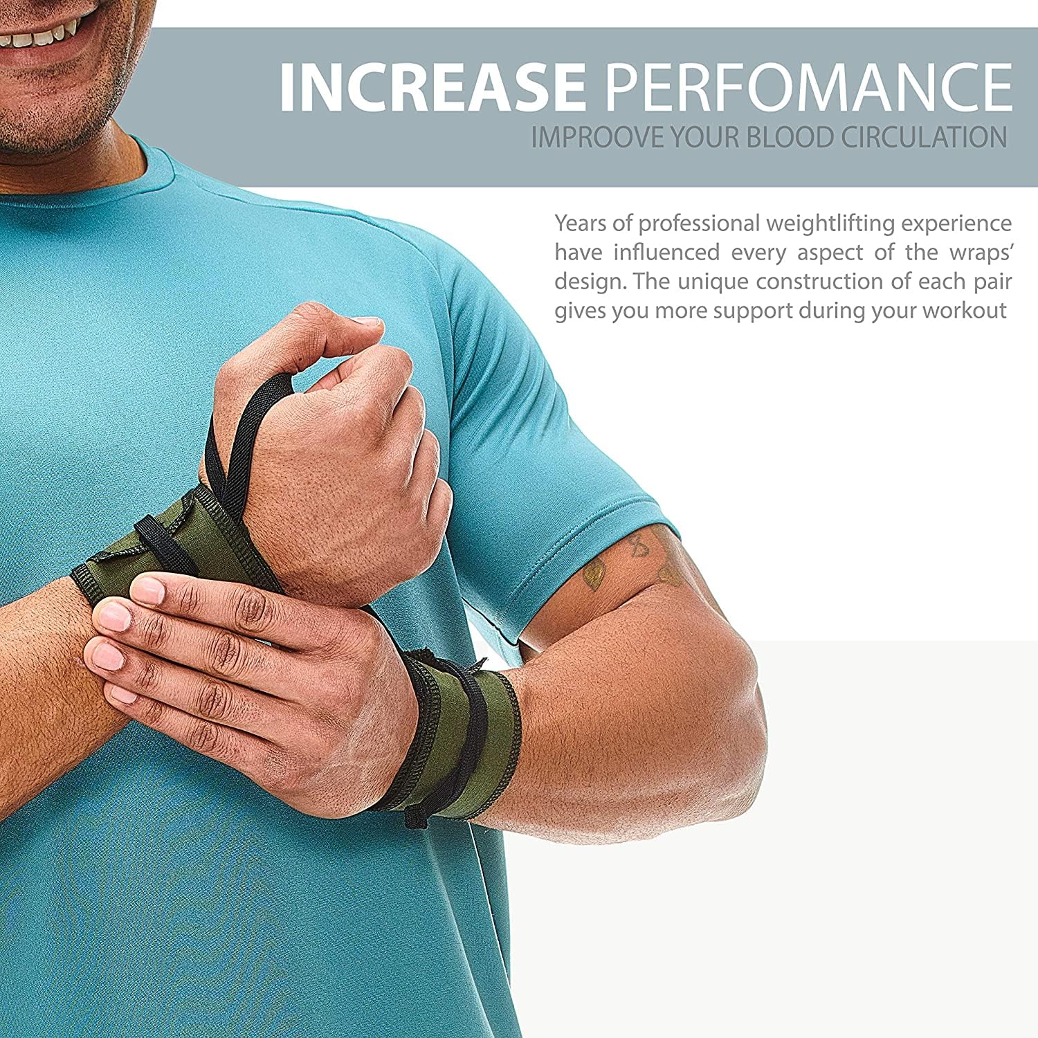 Wrist Wrap s For Crossfit Weight Lifting Gymreapers Lifting Straps