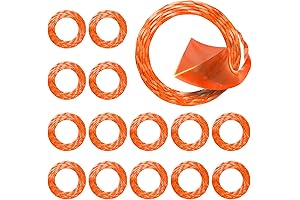 Authentic Ego Trimmer St1511T: 15-Piece, 15-Inch Replacement Twisted Trimmer Line