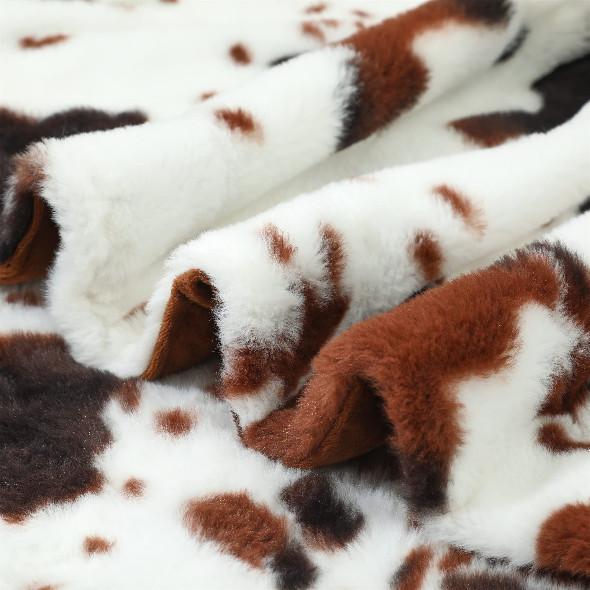 RYNGHIPY Faux Rabbit Fur Bed Throws, Fluffy Warm Throw Blanket for Sofa Couch, Soft Plush Decorative Blanket Thick and Heavy, Cute Bubble Furry Blanket (Blush, 63''x79''): 63''x79'' Coffee