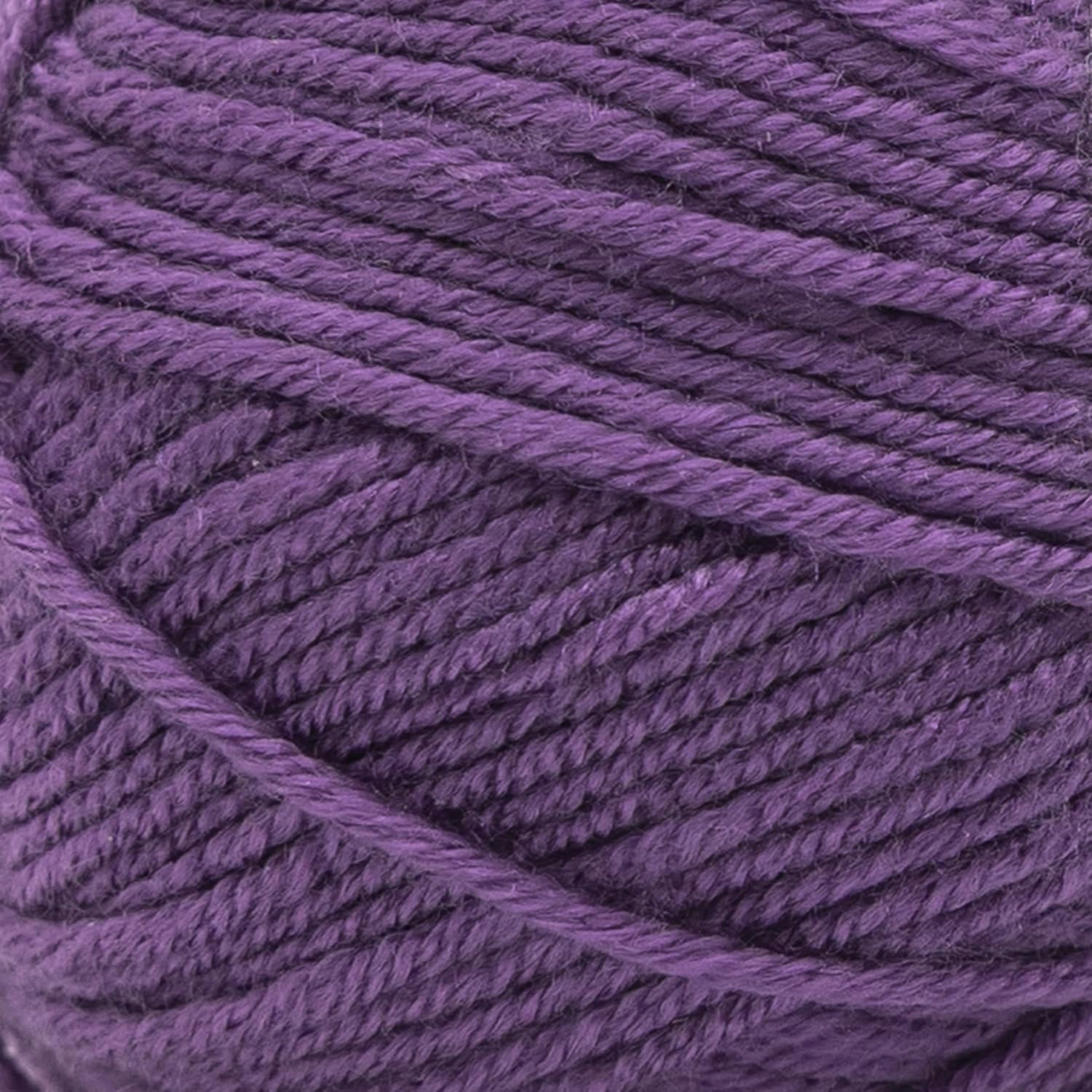 Estako DailyKnit-DK - (4 Skeins Pack) - 100% Anti-Pilling Acrylic Yarn - Soft DK Light Weight #3 - (4 x 3.52 oz / 4 x 273 yds) - for Knitting & Crocheting (80060 - Purple)