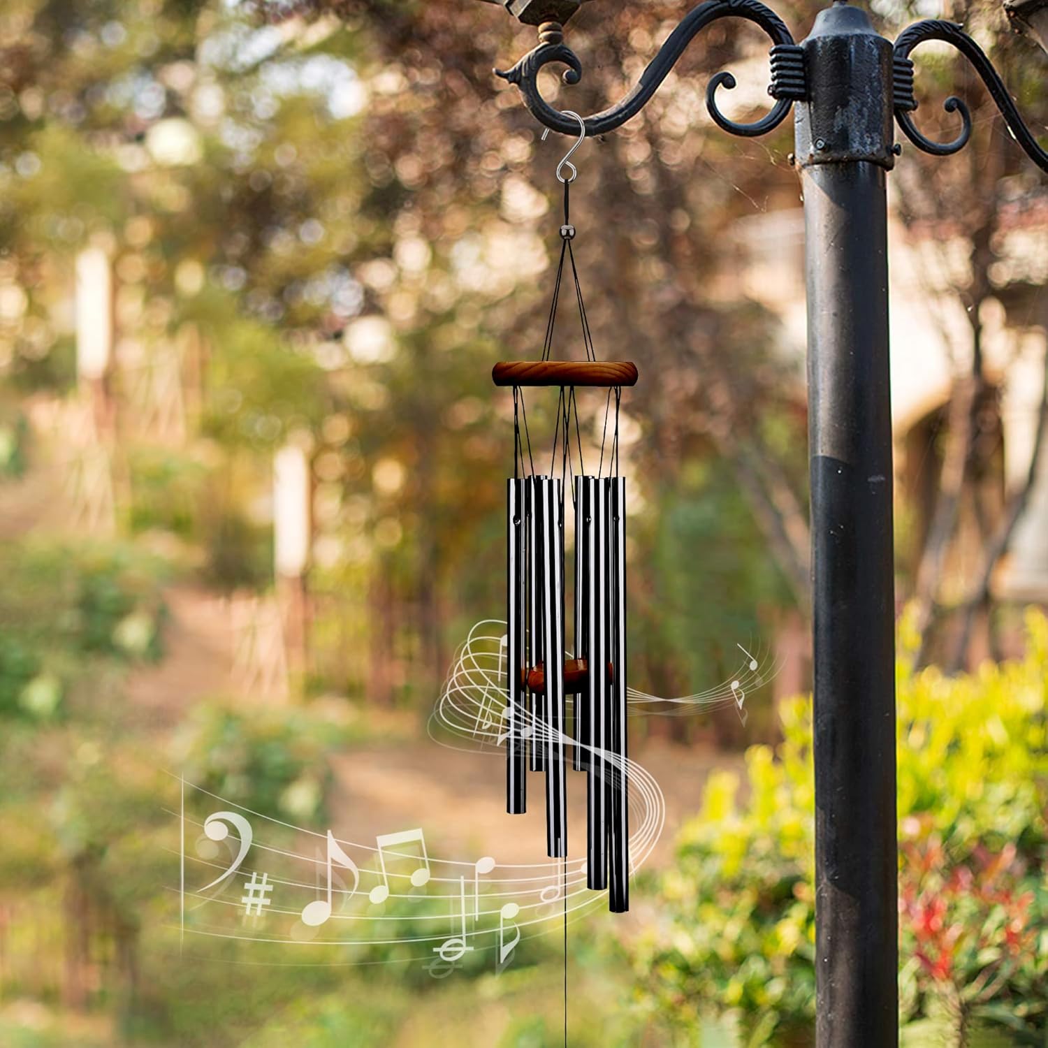Bride's Gift to Mom: Wedding Keepsake Wind Chime, Thank You Mom on My Wedding Day - Image 4