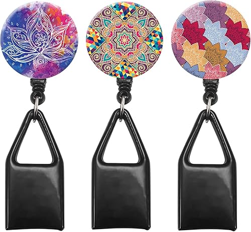 Miniatura 10 de LONNAONE Soporte retráctil para encendedor con clip para cinturón, clip decorativo para encendedores, extensión de retracción de 24 pulgadas