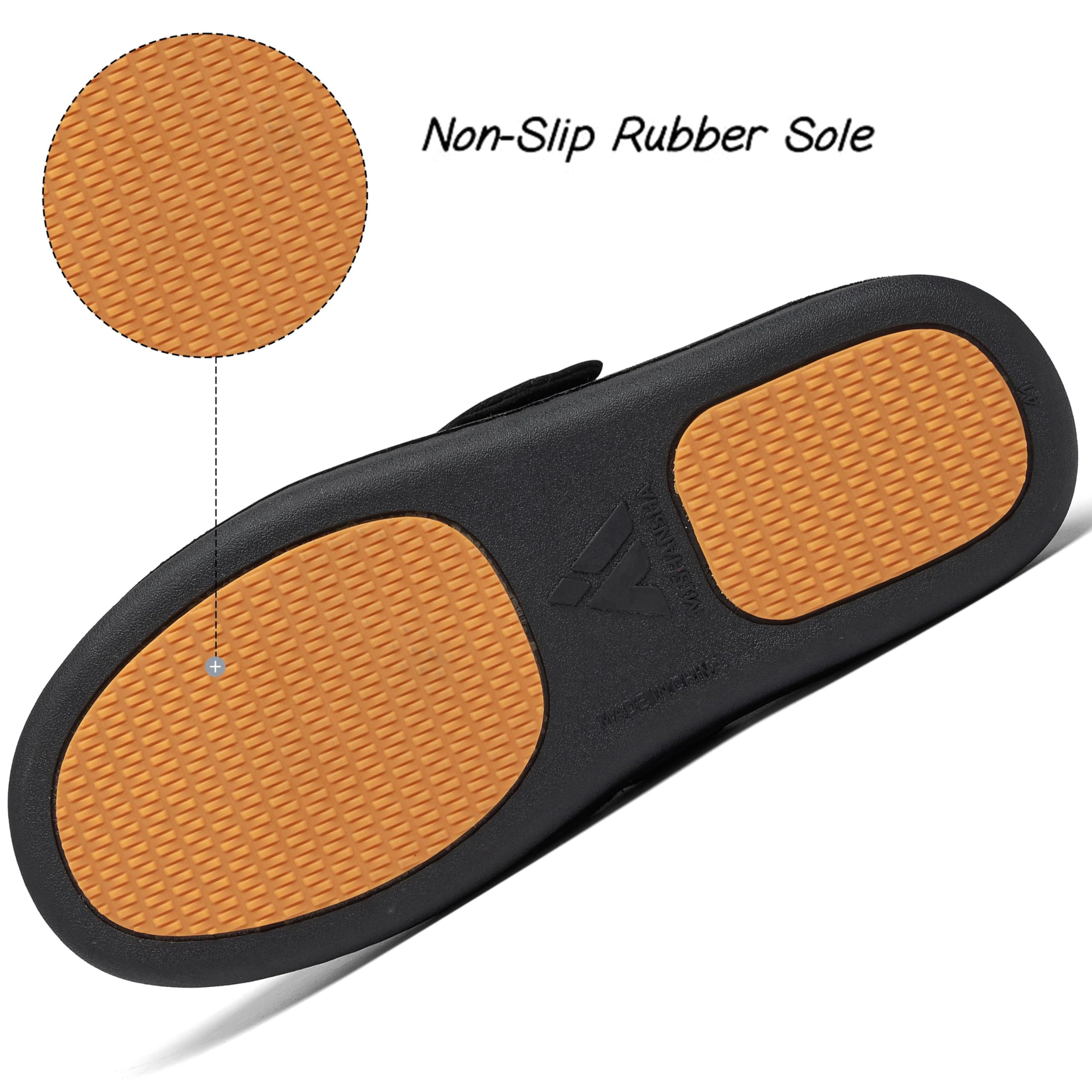 Mishansha Pantofole Uomo Invernali Ciabatte Donna Memory Foam Pantofola Caldo 36-49 EU