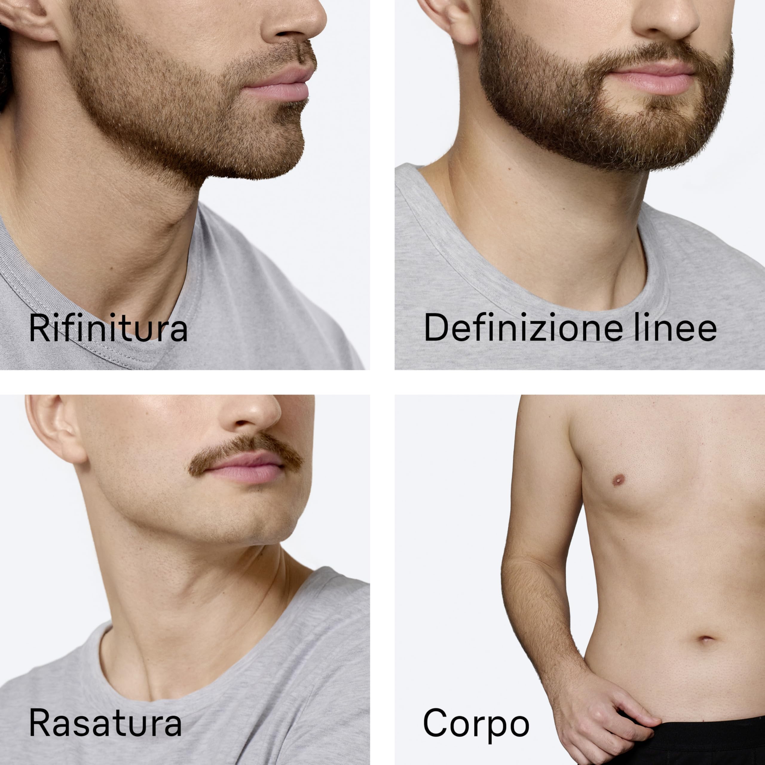 Braun Series XT3, Rasoio Elettrico Barba Tutto-In-Uno, +7 Strumenti Di Styling, Regolabarba Uomo Braun, Lama Affilata 4D Flex, Regola, Rade E Rifinisce, Viso, XT3205, Giallo