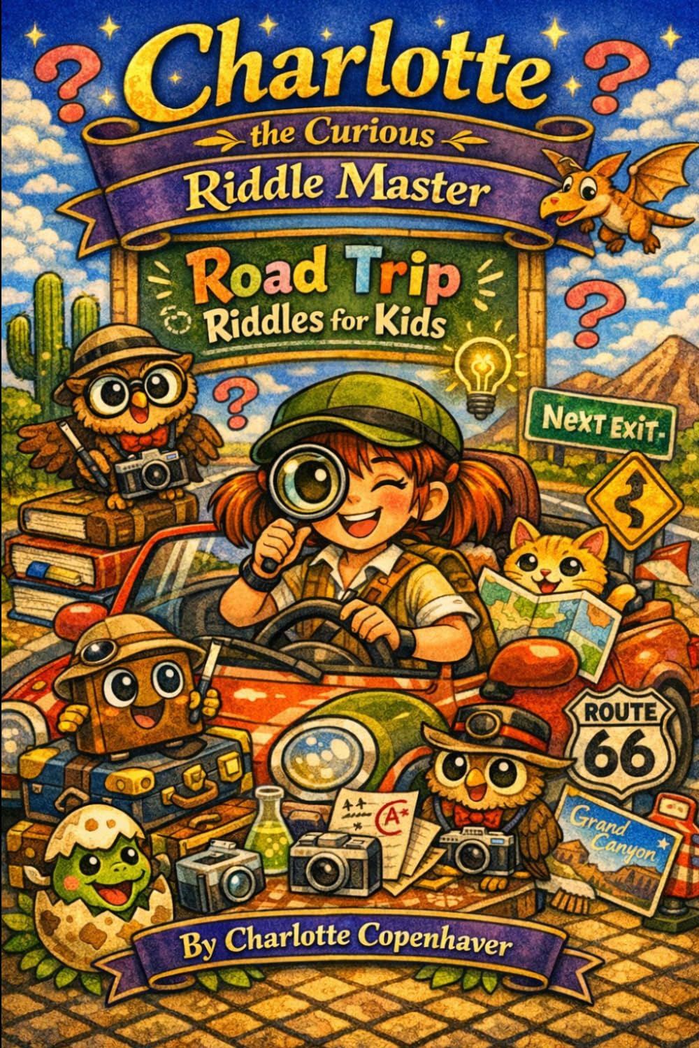 Charlotte the Curious Riddle Master: Road Trip Riddles for Kids