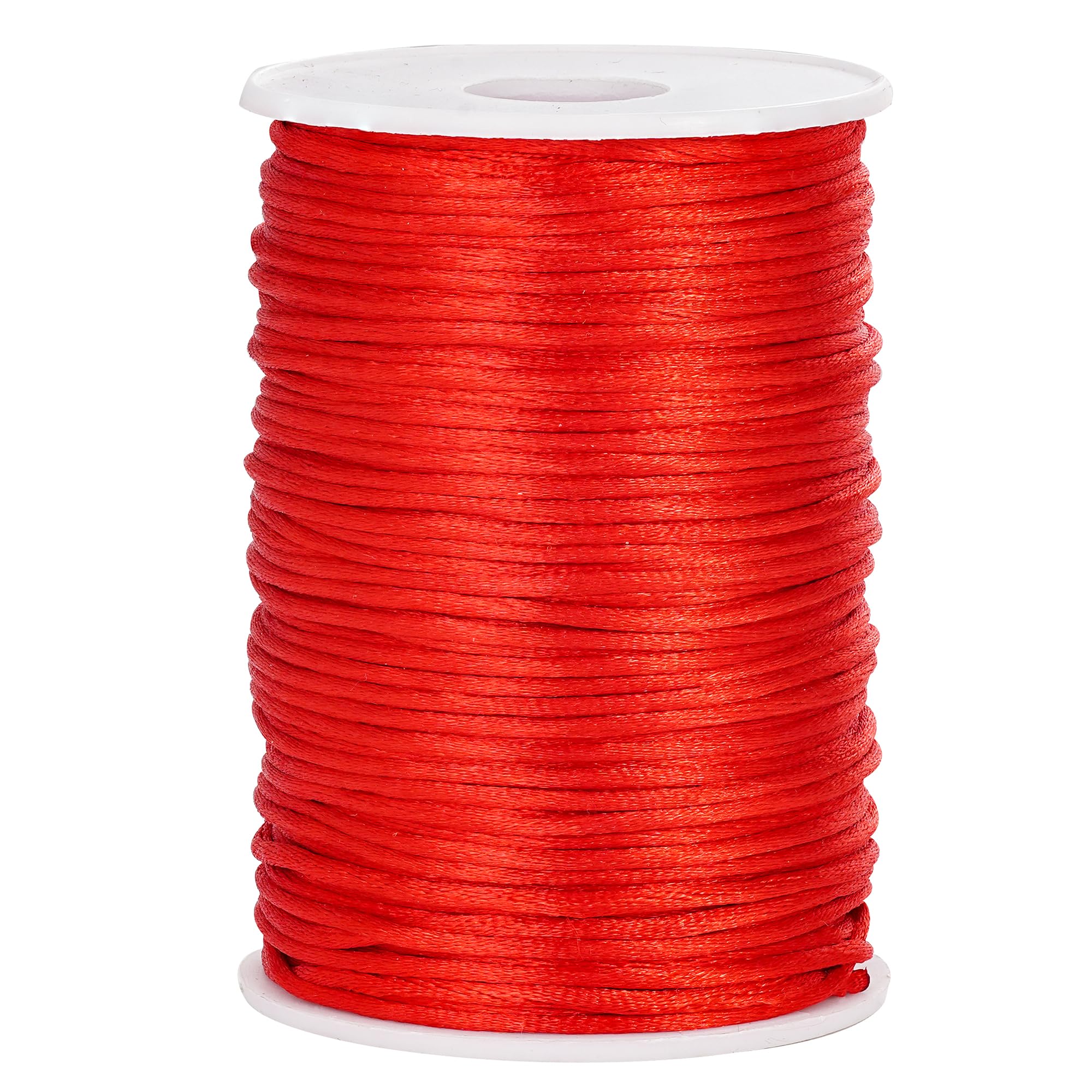 Durable Satin Nylon Cords 2.5mm Thick 109 Yards for Jewelry Making