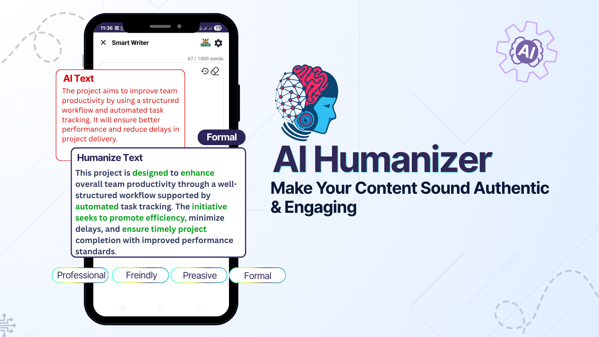 Humanize AI text: AI Humanizer - App on Amazon Appstore