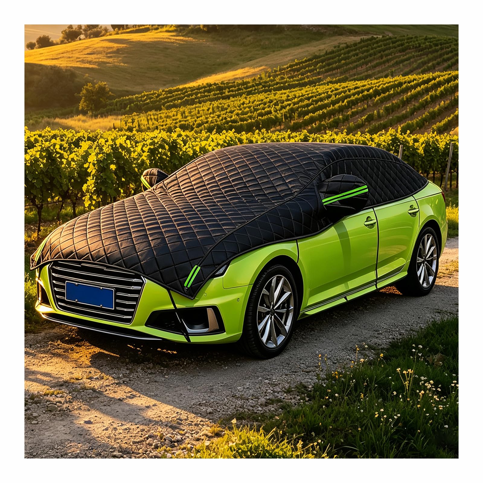 Telo Copriauto Antigrandine per Toyota Yaris Cross Hybrid 2021-2025,Telo Copri Auto Esterni, Telo Copriauto Impermeabile e Traspirante, Copri Auto Anti Grandine Dal Sole