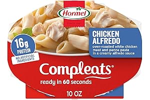 HORMEL COMPLEATS Chicken Alfredo Microwave Tray for Mealtime Ease