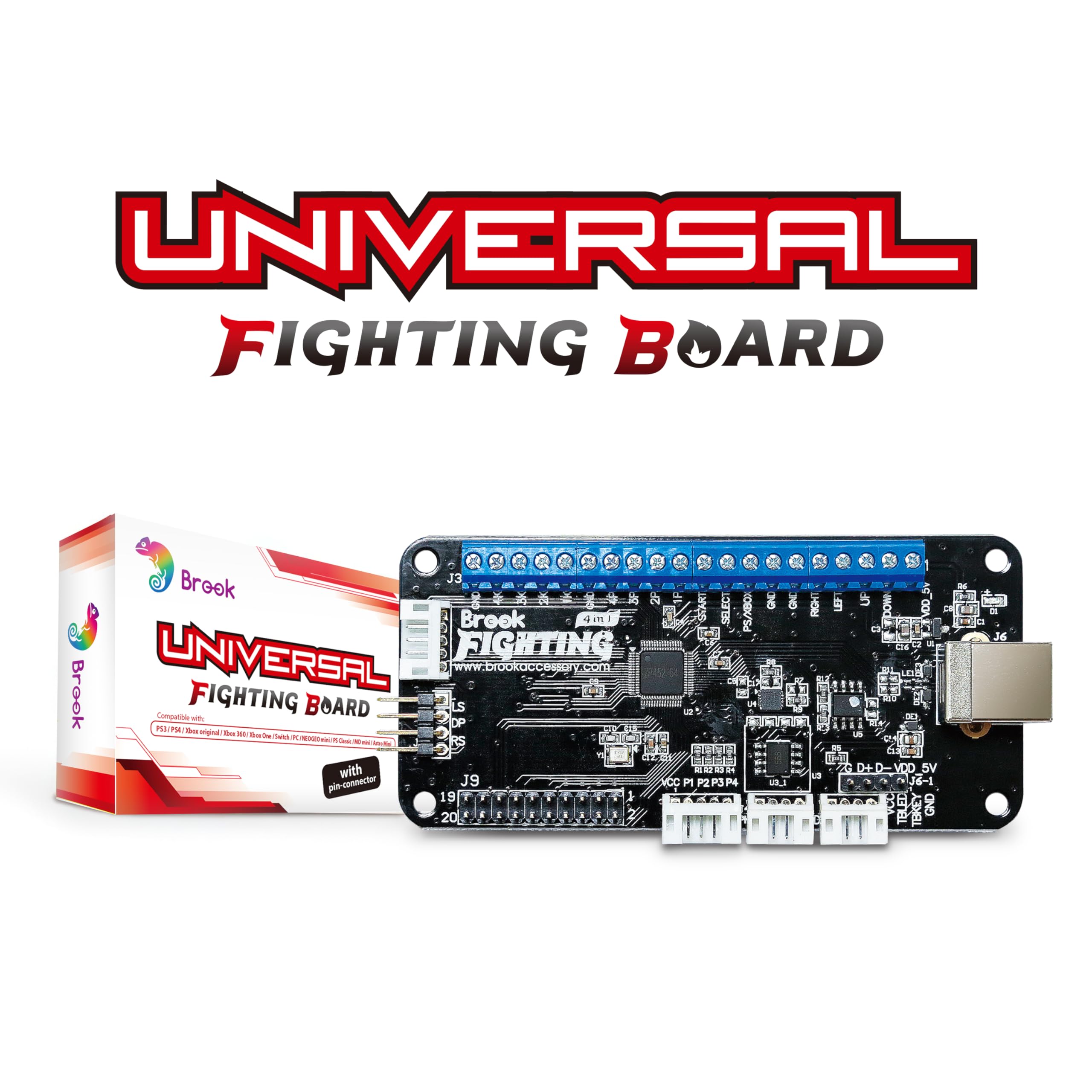 アーケードコントローラー ASI VSCASE VS1R BROOK UFB - その他