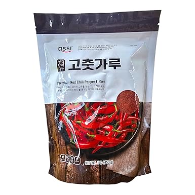 assi Red Pepper Powder, Kimchi, 1 Pound