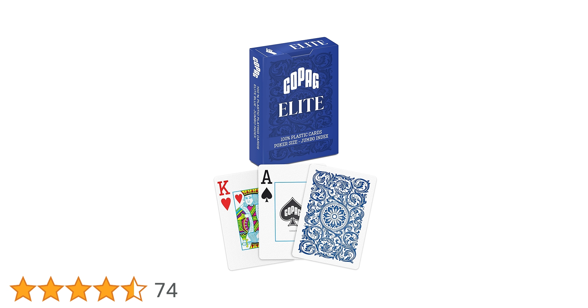 Amazon.co.jp: Copag Elite 100%プラスチック製トランプ