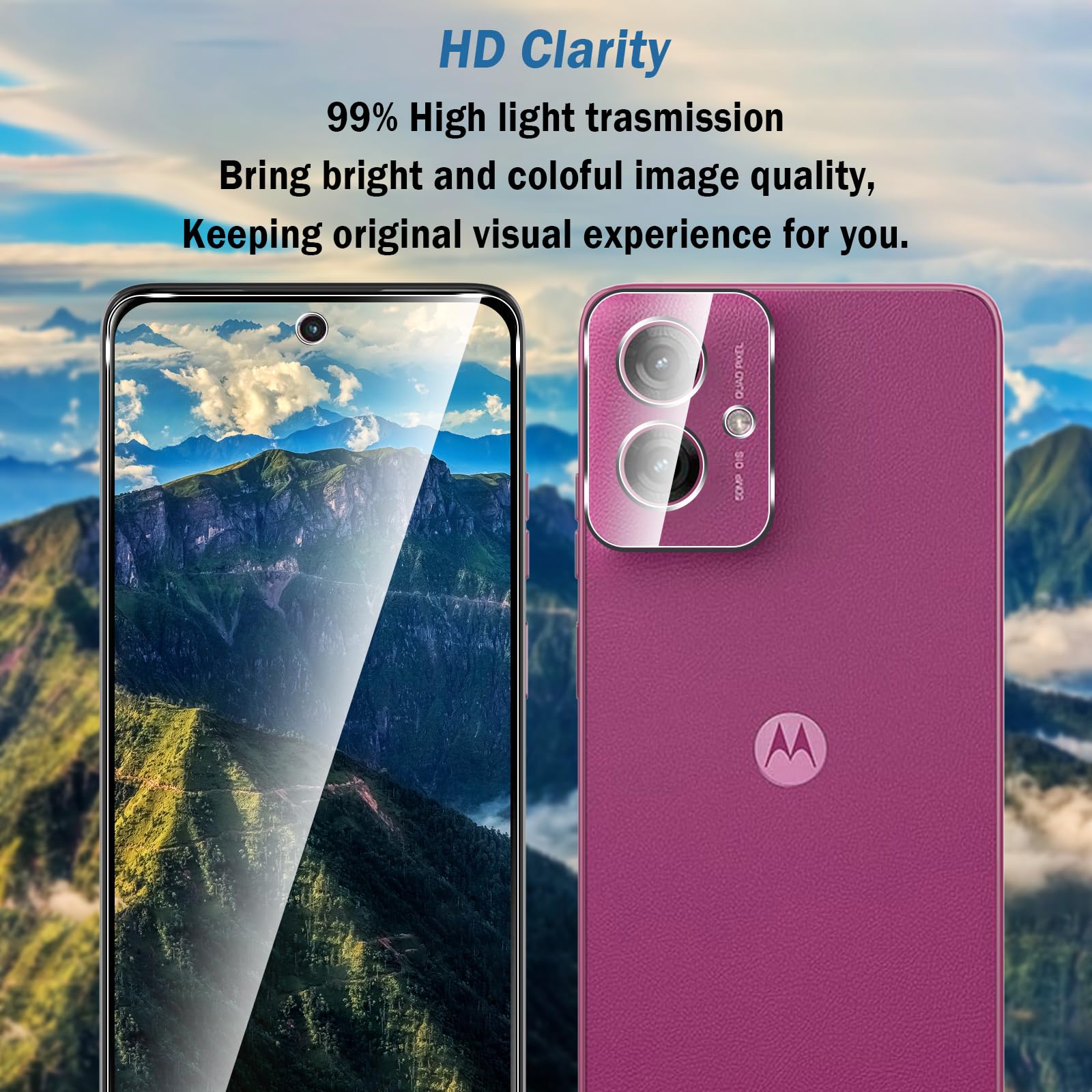Verre Trempé 3 Pièces Pour Motorola Moto G55 5G - Protection écran 9H Anti-rayures