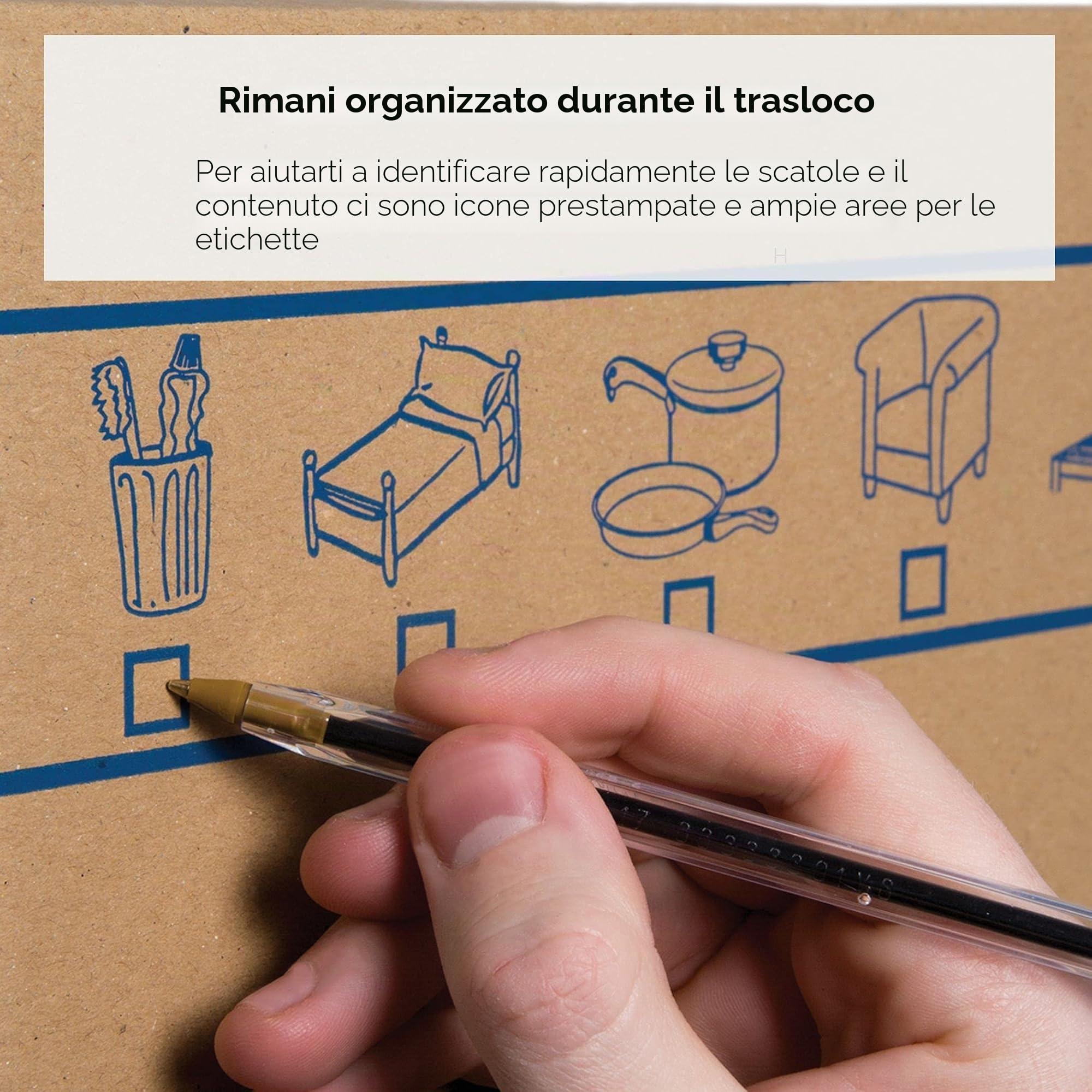 Bankers Box 6207301 Scatola per Traslochi, 35 x 25 x 55 cm, Confezione da 10 pezzi
