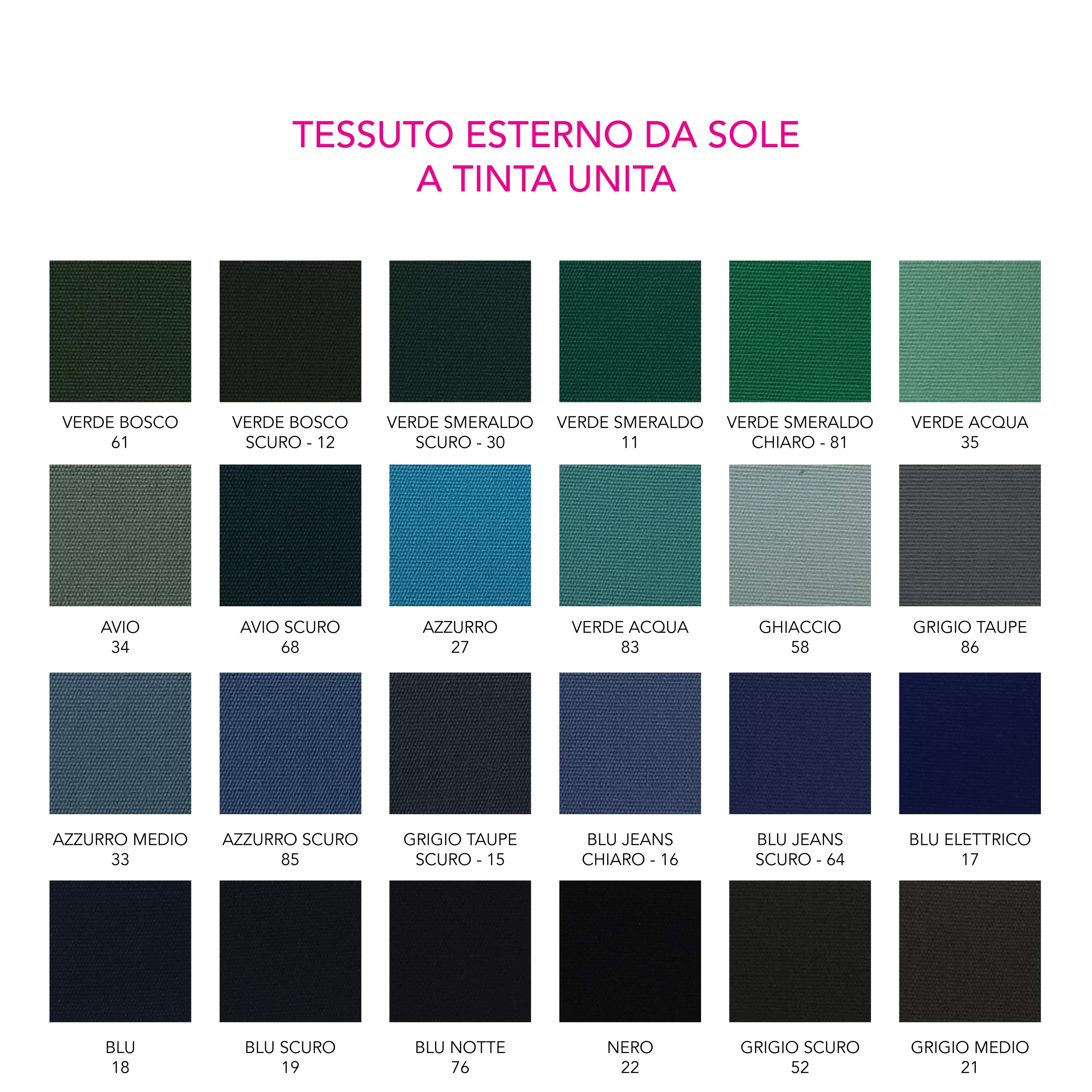 Toile Extérieur Pour Doubles De Jardin Au Demi Mètre, 1 Qté = 50 Cm ; 2 Qté = 100 Cm; Pour Revêtements Extérieurs, Sièges, Canapés, Coussins Outdoor, Transats, Chaises Longues