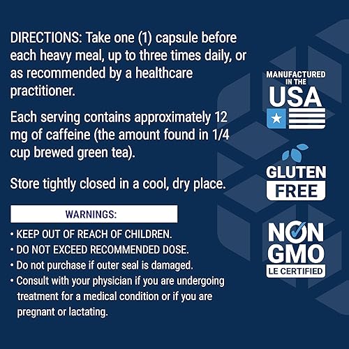 Miniatura 7 de Life Extension CoffeeGenic - Extracto de grano de café verde, 50% ácidos clorogénicos, sin gluten, sin OMG, 90 cápsulas vegetarianas