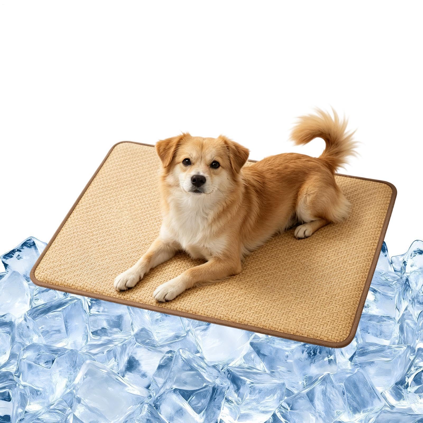 Tapis rafraîchissant pour chien d'extérieur idéal pour le jardin et le parc