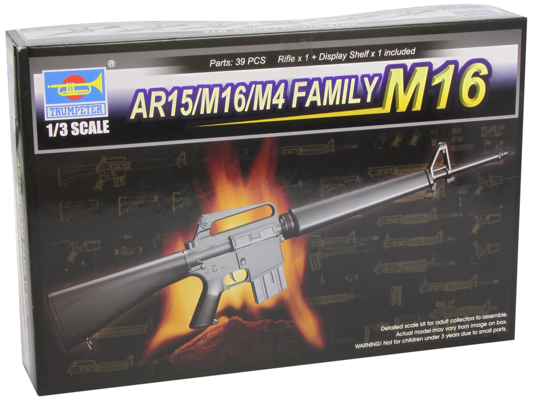 トランペッター 1/3 ワールドウェポンシリーズ XM177E1 カービン プラモデル wyw801m Amazon.co.jp: トランペッター 1/3 ワールドウェポンシリーズ M16 M602