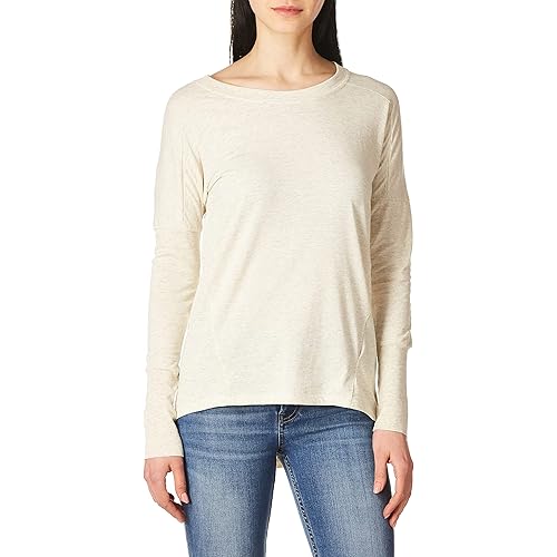Fruit of the Loom Women's Crafted Comfort Relaxed Fit Tri-Blend Tees, Short & Long Sleeve
