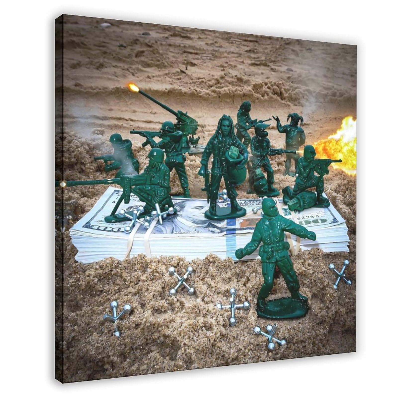 Diempi Chief Keef 4NEM Music Album Cover Poster Canvas Poster Bedroom Decor Landscape Office Room Decor Gift 28x28inch(70x70cm)