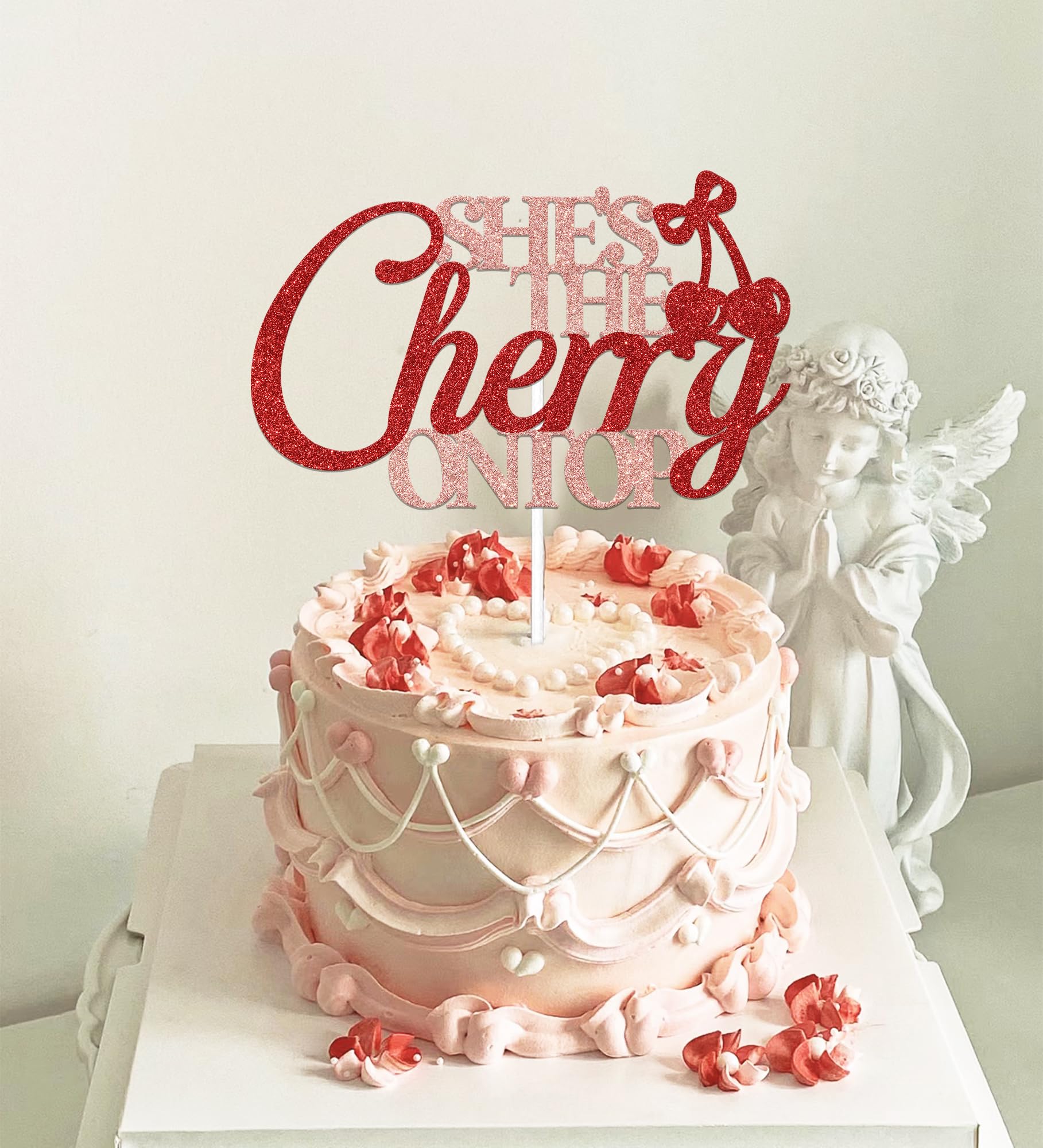 She's The Cherry On Top Party Decoration Set Plates Cups Nakpins Balloons For Bridal Shower Bachelorette Birthday Party Supplies