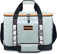 INSMEER 55/48 Litros Bolsa Termica Isotérmico Grande Caixa Térmica Cooler Sacola Para acampamento Visite a loja